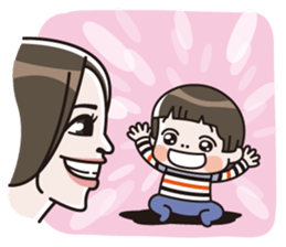 JUN KOMORI after childbirth diet sticker sticker #5449951