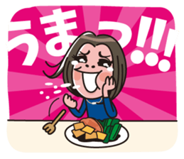 JUN KOMORI after childbirth diet sticker sticker #5449963