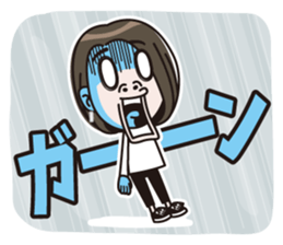 JUN KOMORI after childbirth diet sticker sticker #5449971