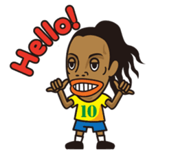 Ronaldinho -football- sticker #5450303