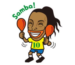 Ronaldinho -football- sticker #5450307