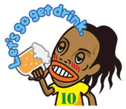 Ronaldinho -football- sticker #5450315