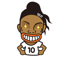Ronaldinho -football- sticker #5450317