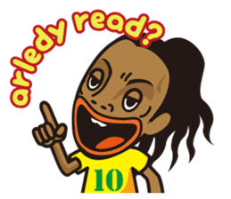 Ronaldinho -football- sticker #5450329