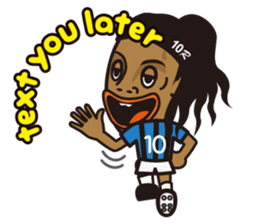 Ronaldinho -football- sticker #5450331