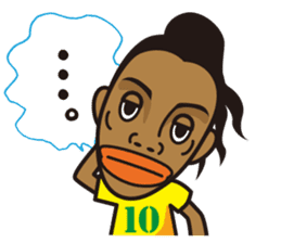 Ronaldinho -football- sticker #5450338