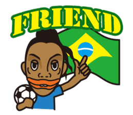 Ronaldinho -football- sticker #5450339