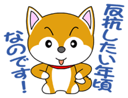 Shiba Puppy sticker #5451037