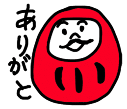 DARUMA-san. sticker #5451102