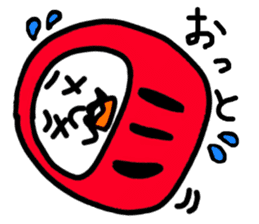 DARUMA-san. sticker #5451116