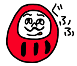 DARUMA-san. sticker #5451117