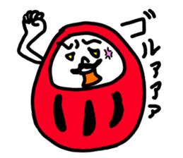 DARUMA-san. sticker #5451118