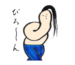 Mr. disheveled hair sticker #5451550