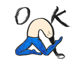 Mr. disheveled hair sticker #5451555