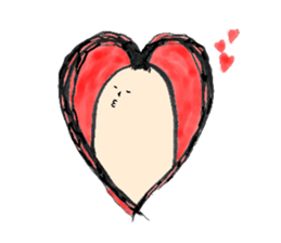 Mr. disheveled hair sticker #5451577