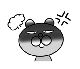 I am a white ermine. sticker #5451726