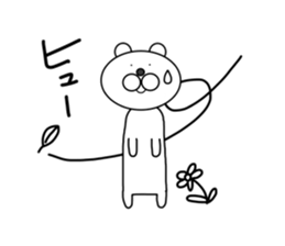 I am a white ermine. sticker #5451727