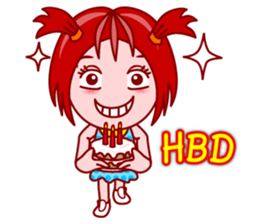 Gigi Junior Young Funny Girl (EN) sticker #5452175