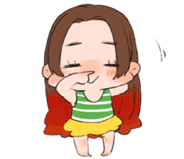 Small girl Mijiki sticker #5452266