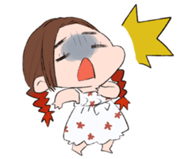 Small girl Mijiki sticker #5452277