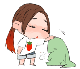 Small girl Mijiki sticker #5452281