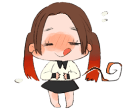 Small girl Mijiki sticker #5452288
