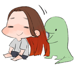 Small girl Mijiki sticker #5452297