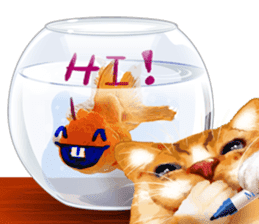 Platong The Goldfish sticker #5452381