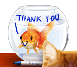 Platong The Goldfish sticker #5452385