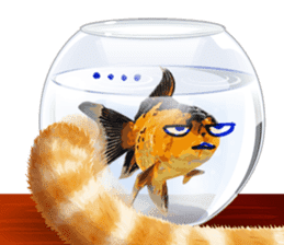 Platong The Goldfish sticker #5452391