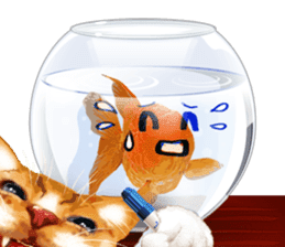 Platong The Goldfish sticker #5452395