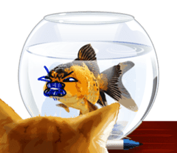 Platong The Goldfish sticker #5452396
