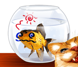 Platong The Goldfish sticker #5452398