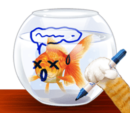Platong The Goldfish sticker #5452399