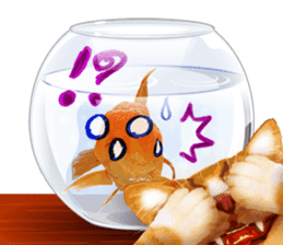 Platong The Goldfish sticker #5452400