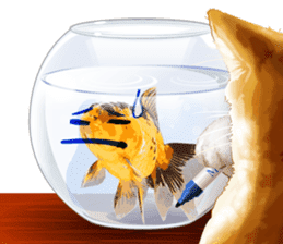 Platong The Goldfish sticker #5452401