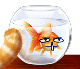 Platong The Goldfish sticker #5452403