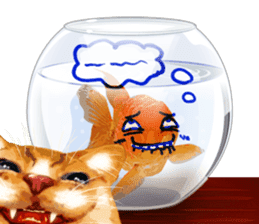 Platong The Goldfish sticker #5452408