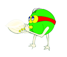 Mameseijin sticker #5452603