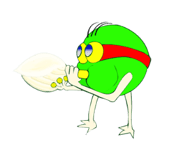 Mameseijin sticker #5452603