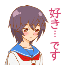 <J-Stickers>Cooldere girl sticker #5453585