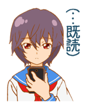 <J-Stickers>Cooldere girl sticker #5453592