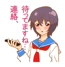 <J-Stickers>Cooldere girl sticker #5453605