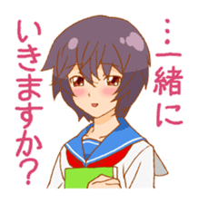 <J-Stickers>Cooldere girl sticker #5453607