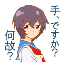 <J-Stickers>Cooldere girl sticker #5453612