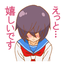 <J-Stickers>Cooldere girl sticker #5453617