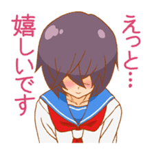 <J-Stickers>Cooldere girl sticker #5453617