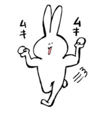 Funny face rabbit !! ver.2 sticker #5454542