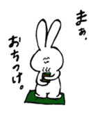 Funny face rabbit !! ver.2 sticker #5454552