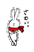 Funny face rabbit !! ver.2 sticker #5454558